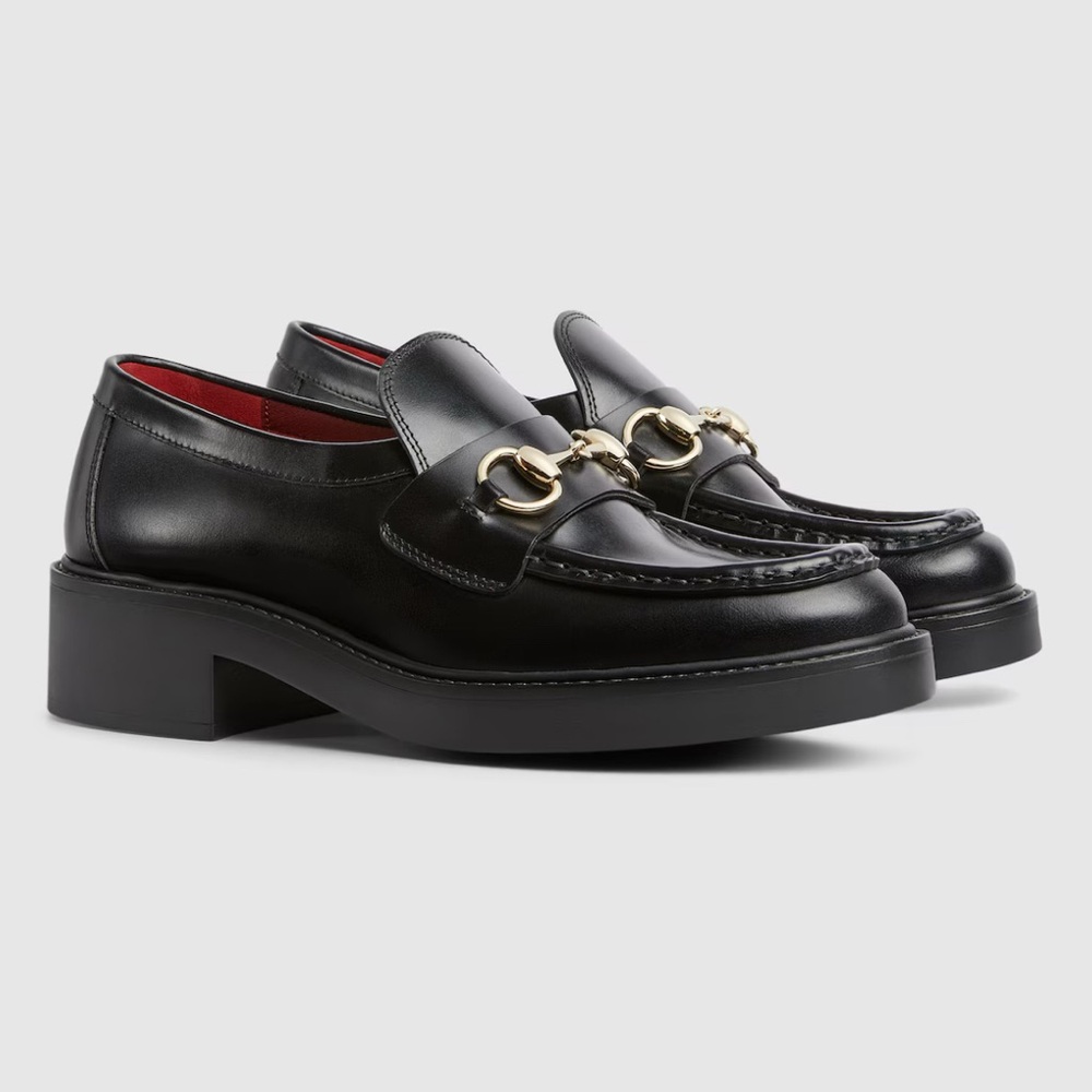 Worn Once! Gucci Black Loafers